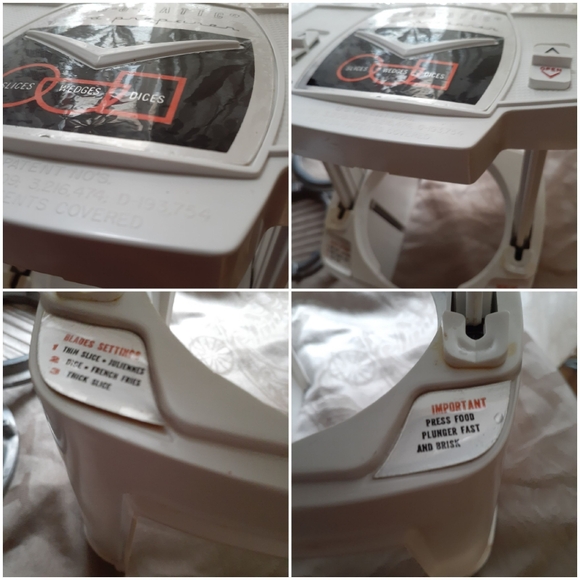 1960's Vegomatic Veg O Matic Complete in Box - Picture 14 of 16